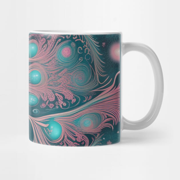 Other Worldly Designs- nebulas, stars, galaxies, planets with feathers by BirdsnStuff